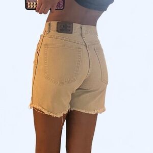 Wrangler Tan Jean Shorts for Women